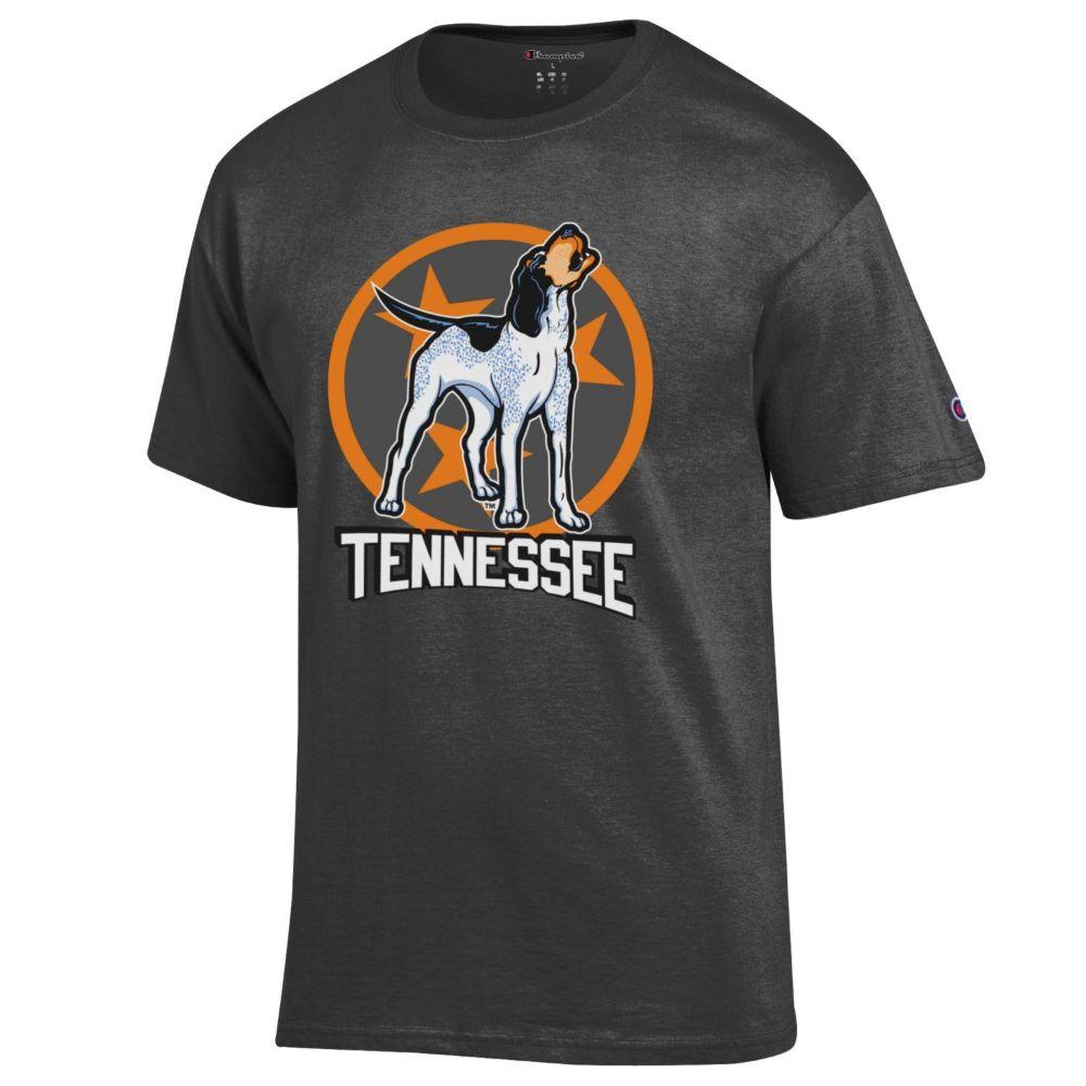 Vols | Tennessee Champion Men's Smokey Tri Star Tee Shirt | Alumni Hall