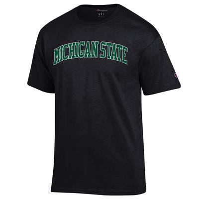 Michigan State Champion Arch Tee Shirt BLACK