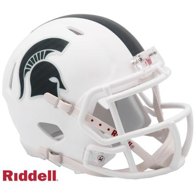 Michigan State Riddell Speed Mini Helmet