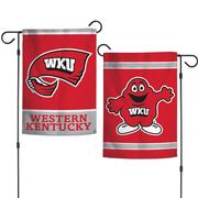  Western Kentucky Double Sided Garden Flag   12.5 