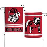  Georgia Double Sided Garden Flag   12.5 