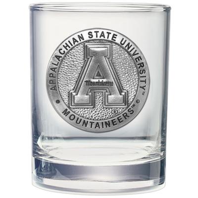 Appalachian State Heritage Pewter Old Fashioned Rock Glass