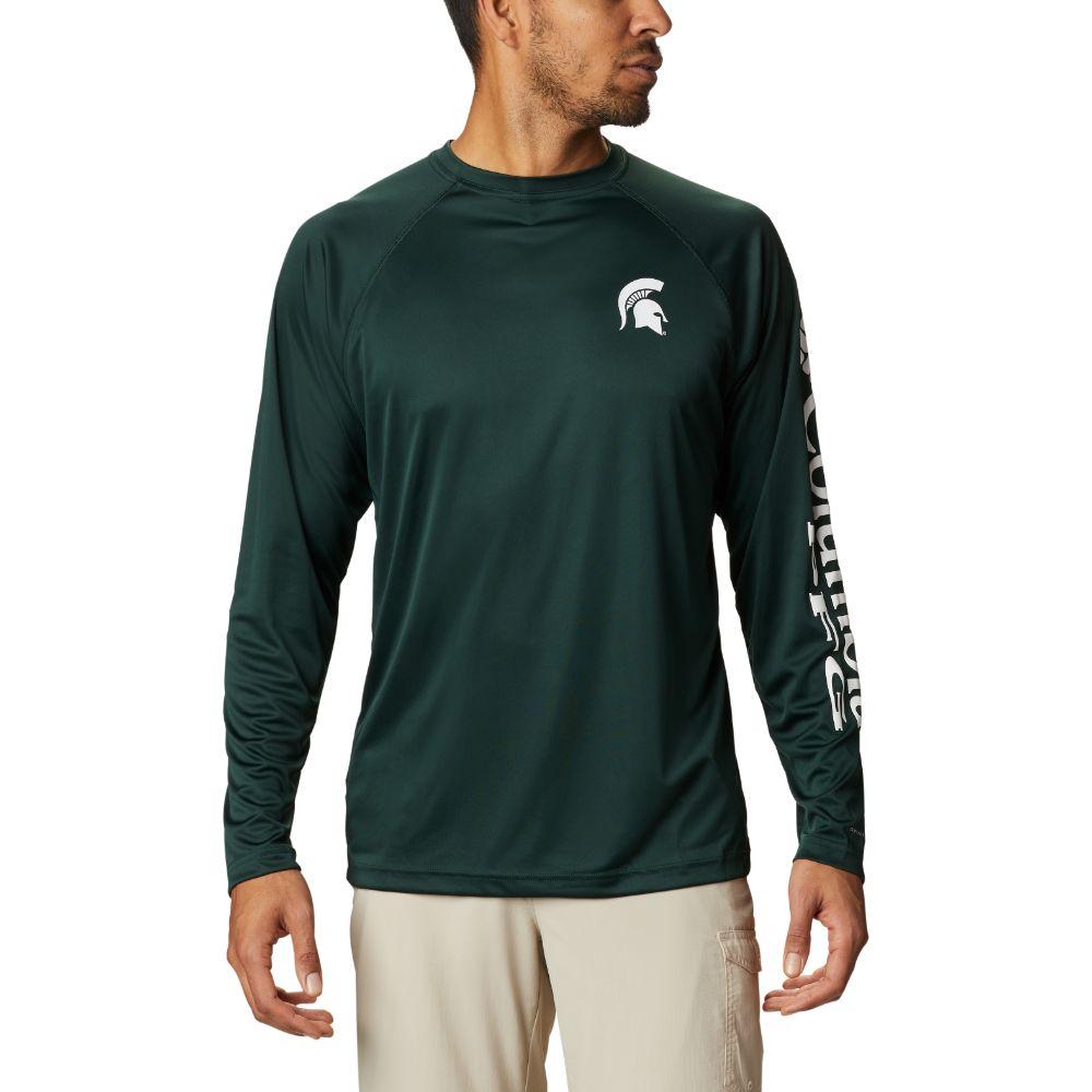Spartans | Michigan State Columbia Men's Terminal Tackle Long Sleeve Shirt  | Alumni Hall