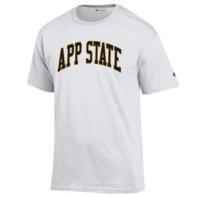 Appalachian State Champion Men's Arch App State Tee WHITE