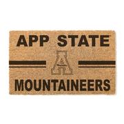  Appalachian State Team Logo Coconut Fiber Doormat