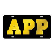  App State License Plate