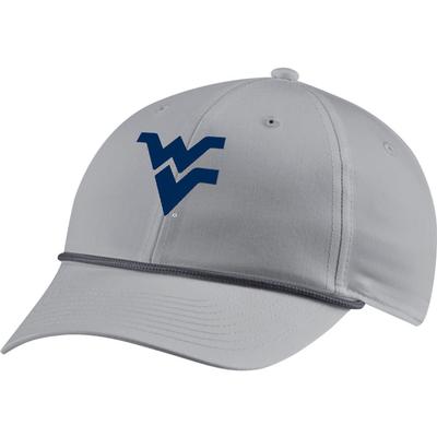 West Virginia Nike Golf Men's L91 Rope WV Logo Adjustable Hat
