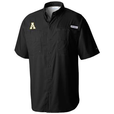 Appalachian State Columbia Men's Taimiami Short Sleeve Woven Shirt
