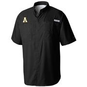  Appalachian State Columbia Men's Taimiami Short Sleeve Woven Shirt