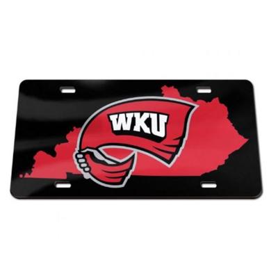 Western Kentucky State License Plate