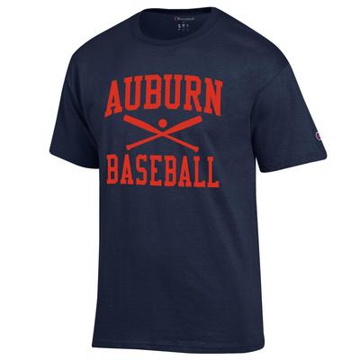 Auburn Champion Men's Basic Baseball Tee Shirt 