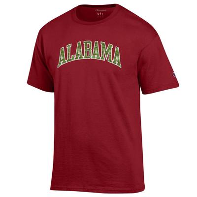 Alabama Champion Men's Camo Arch Tee