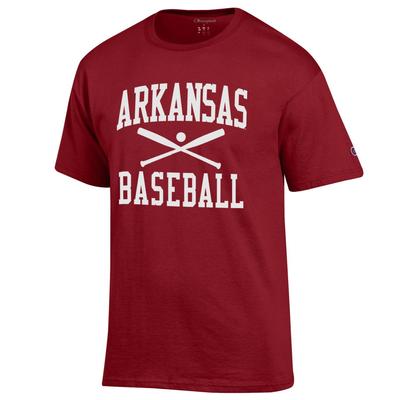 Arkansas Champion Men's Basic Baseball Tee