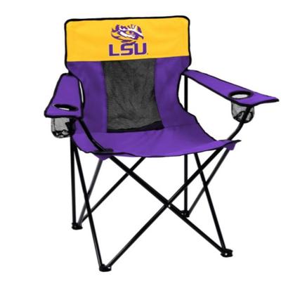 LSU Tigers Logo Brands Elite Chair