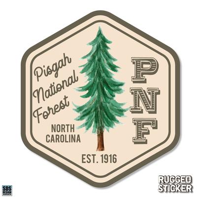 Seasons Design Boone Pisgah National Forest Decal