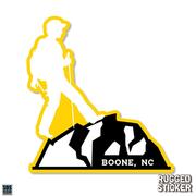  Seasons Design Boone Male Hiker Decal