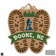  Seasons Design Boone Hiking Prints Decal
