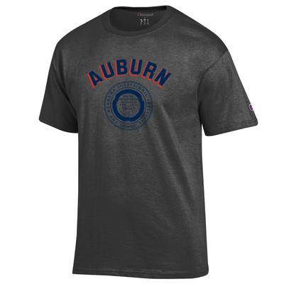 Auburn Champion Men's College Seal T-Shirt GRANITE_HTHR