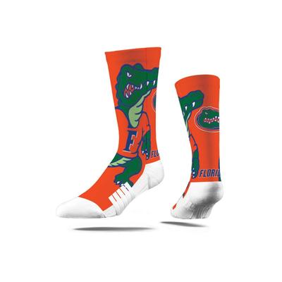 Florida Strideline Mascot Full Sublimated Crew Socks