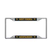  West Virginia Carbon Fiber Logo License Plate Frame