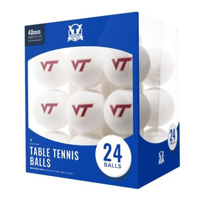 Virginia Tech Table Tennis Balls