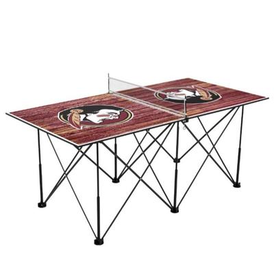 Florida State Pop-Up Portable Table Tennis Table