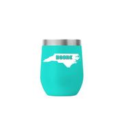  Boone State 12 Oz Teal Stemless Tumbler