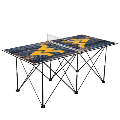 West Virginia Pop-Up Portable Table Tennis Table