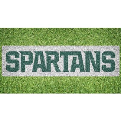 Michigan State Spartans Wordmark Lawn Stencil Kit