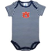  Auburn Striped Infant Bodysuit