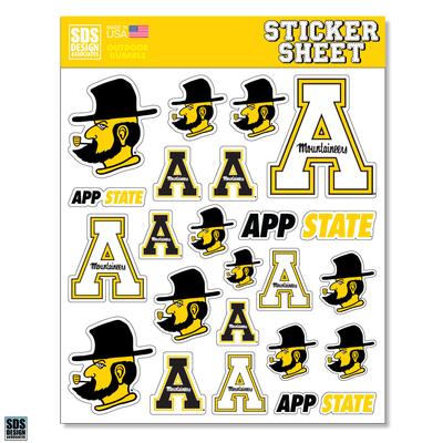 App State Standard Sticker Sheet