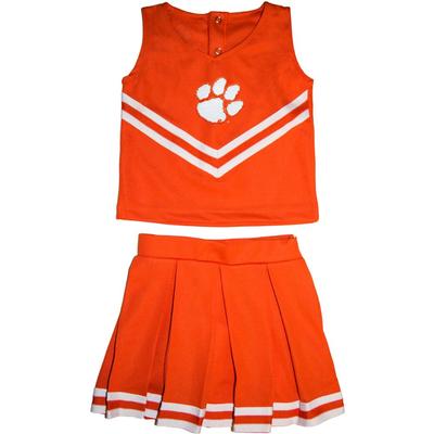 Clemson Toddler Cheerleader Outfit