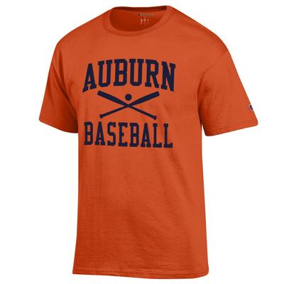 Auburn Champion Men's Basic Baseball Tee Shirt 