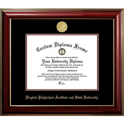 Virginia Tech Classic Diploma Frame