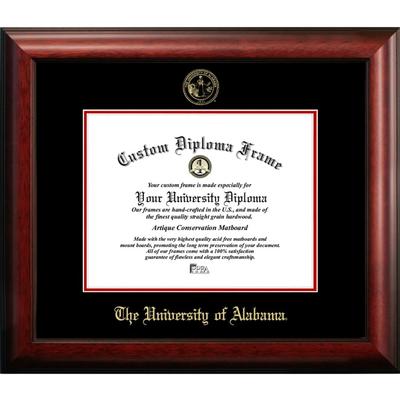 University of Alabama Satin Diploma Frame
