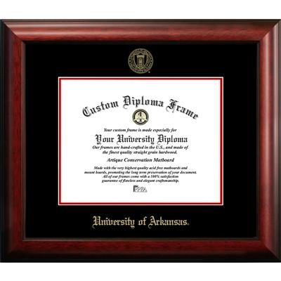 University of Arkansas Satin Diploma Frame