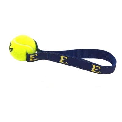 East Tennessee State University Tennis Pull Dog Toy