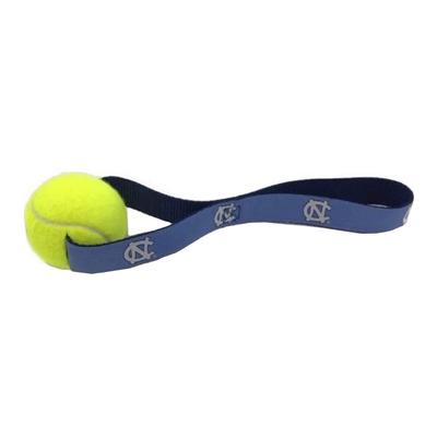 UNC Tennis Pull Dog Toy