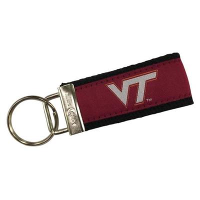 Virginia Tech VT Logo Key Chain