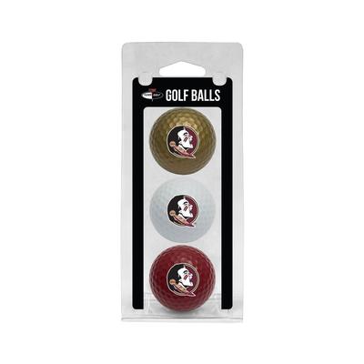 Florida State 3 Pack Golf Balls