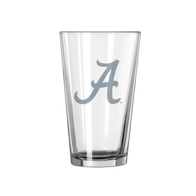 Alabama 16 oz Frost Pint Glass