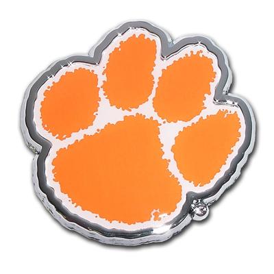 Clemson Orange Paw Emblem