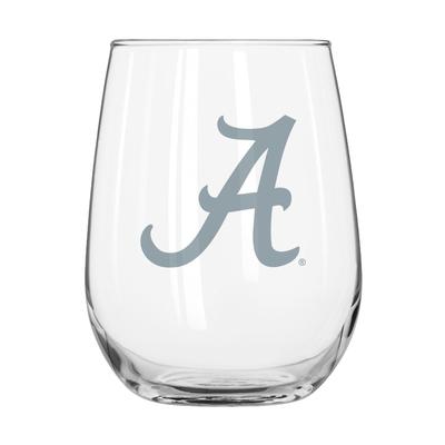 Alabama Crimson Tide Stemless Wine Set