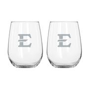  Etsu Frost Curved Beverage Glass