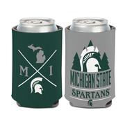  Michigan State 12 Oz Hipster Can Cooler