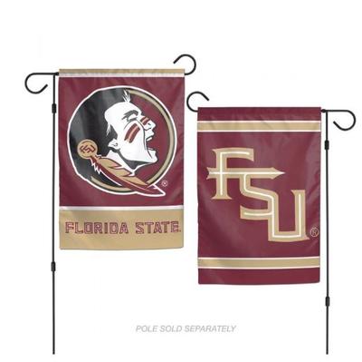 Florida State Double Sided Garden Flag