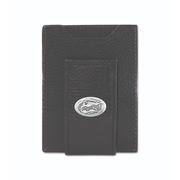  Florida Zep- Pro Black Leather Concho Front Pocket Wallet