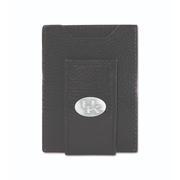  Kentucky Zep- Pro Black Leather Concho Front Pocket Wallet