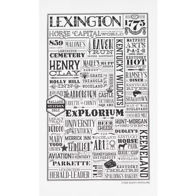 The Happy Envelope Lexington City Print