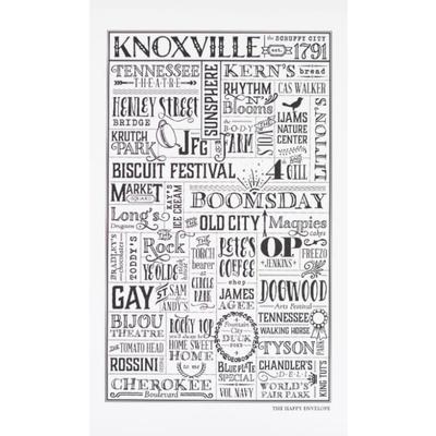 The Happy Envelope Knoxville City Print